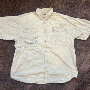 Columbia Sportswear PFG (Pro Fishing Gear) Mens Button Up Shirt